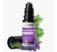 Casida Aceite esencial natural para concentración - Claridad mental con aceites esenciales puros 10 ml - Aromaterapia para el hogar y viajes