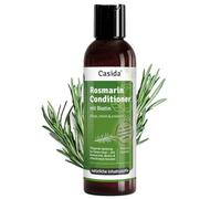 Casida Acondicionador de romero con biotina - Acondicionador con aceite de romero para el crecimiento del cabello, biotina y queratina - Cuidado, brillo, mejor peinado, antiencrespamiento, sin