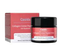 Casida® Crema de Colágeno - hidratante antienvejecimiento y antiarrugas - con ácido hialurónico, Syn-Ake y extracto de narcisos - libre de parafina - calidad de farmacias - 50ml