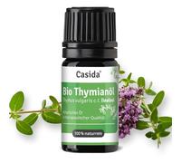 Casida Linalool de tomillo orgánico, natural, alto contenido de linalol, 5 ml