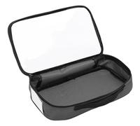 Casiler Bolsa De Primeros Auxilios Vacía para Botiquín Médico, Bolsa para Accesorios, Bolsa De Viaje con Cremallera Y Ventana Transparente para Coche, Hogar, Viajes Aire Libre