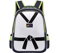 Casiler Mochila Impresa De Taekwondo Fresco para Adolescentes Universitarios De Universidad Bolsita Escolar De Escuela De Viaje Mochila Escolar