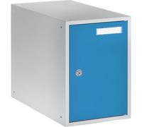 Casillero bajo llave eurokraft basic, H x A x P 350 x 250 x 450 mm, puerta de chapa maciza