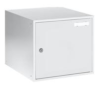 Casillero bajo llave eurokraft basic, H x A x P 350 x 400 x 450 mm, puerta de chapa maciza