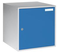 Casillero bajo llave eurokraft basic, H x A x P 450 x 450 x 450 mm, puerta de chapa maciza