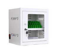 Casillero de Almacenamiento Recargable para teléfono móvil con Ruedas universales de 360° y Cerradura de combinación, estación de Carga de teléfono USB, 6-30 Puertos para Escuela Iglesia AER 12 Slots