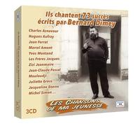 Casimir - Les Chansons de Ma Jeunesse, Collection de 73 Succès Écrits par Bernard Dimey, Album Musical 3 CD, Artistes Variés
