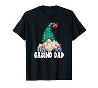 Casino Dad Graphic For Men Las Vegas Trip Gambler GNOME Camiseta