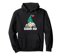 Casino Dad Graphic For Men Las Vegas Trip Gambler GNOME Sudadera con Capucha