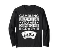 Casino Gambler BEcause You Drive Me Crazy Gambling Manga Larga