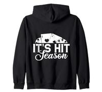 Casino Gambler It´s Hit Season Gambling Sudadera con Capucha