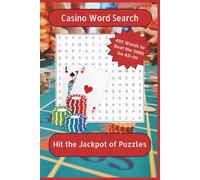 Casino Word Search: Casino Sudoku Puzzles | Hit the Jackpot of Puzzles | 6x9 Inches, 110 Pages | 50+ Puzzles | Solutions Included … Gifts for Vacations, Holidays, and Free Times
