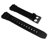 Casio 10365960 - Correa para reloj, resina, color negro