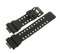Casio 10536683 Genuine Factory Replacement Black Rubber Watch Band fits GA-700-1A GA-700-1B