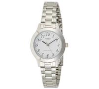 CASIO 19103 LTP-1128A-7BR - Reloj Señora Cuarzo Brazalete metálico Blanco
