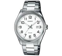 Casio Reloj caballero MTP-103D-7BV 19537 Cuarzo brazalete metálico esfera blanca