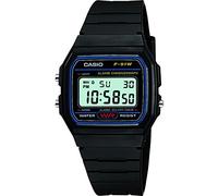 Casio Reloj digital para hombre F91W Clásico con alarma, cronómetro y luz – Negro, correa