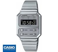 CASIO A100WE-7BEF⎪A100WE-7⎪Vintage EDGY⎪ Inspirado ALIEN WATCH Casio F-100