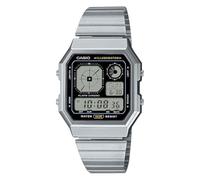 CASIO A130WE-1AEF⎪A130WE-1A⎪ORIGINAL⎪Edgy Collection⎪PLATA⎪Metal