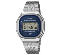 Casio A140WE-2AEF Reloj Digital Clásico Unisex Pulsera Azul Plata Resina 37
