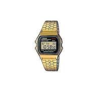 Casio A159WGEA-1EF Reloj de Pulsera Digital Cronómetro Calendario Vintage