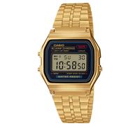 Casio Reloj digital A159WGEA-1EF Vintage Dorado Unisex Correa acero inoxidable Talla única