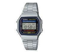 CASIO A168WA-1YES⎪A168WA-1⎪Original⎪Vintage ICONIC⎪Retro⎪PLATA⎪UNISEX⎪Metal