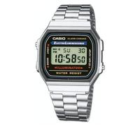 Casio A168WA 1YES Reloj Vintage Iconic Silver Y Black