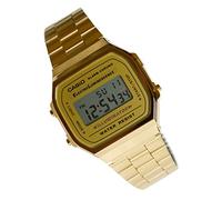 Casio A168WG-9WDF - Reloj para Hombres, Correa de Metal Color Dorado