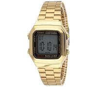 Casio A178WG - Reloj Unisex metálico Negro/Oro