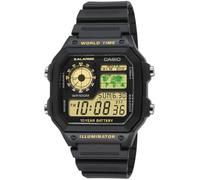Casio AE-1200WH-1B - Reloj Digital de Cuarzo para Hombre, Correa de Resina Color Negro