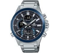 CASIO Reloj Analógico para Hombres de Cuarzo con Correa en Acero Inoxidable ECB-30DB-1AEF