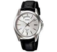CASIO COLLECTION Mod. DAY DATE, LEATHER, WHITE