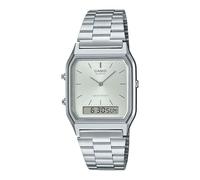 Casio AQ-230A-7A - Reloj Ana-Digi plateado, talla única, pulsera