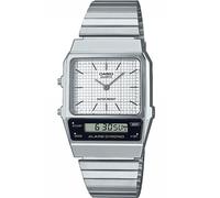 Casio AQ-800E-7AEF Vintage 31mm GMT Multifunctión Cuarzo Unisex Plata 3 ATM