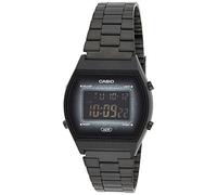 Casio B640WBG-1BDF Reloj unisex de cuarzo digital negro de acero inoxidable