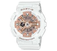 Casio BA-110X-7A1ER - Reloj analógico Digital de Cuarzo para Mujer, Blanco