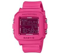 Casio Baby-G BGD10K-4 - Juego de Reloj Digital y Soporte para Mezclar y Combinar | Estilo Y2K | Resistente al Agua hasta 100 m | Pantalla de animación de píxeles, Rosado