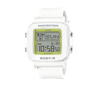 Casio Baby-G BGD10K-7 - Juego de Reloj Digital y Soporte para Mezclar y Combinar | Estilo Y2K | Resistente al Agua hasta 100 m | Pantalla de animación de píxeles, Blanco
