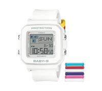 Casio Baby-G +Plus BGD-10L-7CR - Reloj digital blanco, Blanco
