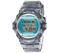 Casio Baby-G - Reloj Digital de Resina para Mujer, Negro, Correa
