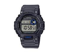 Casio Batería Resistente al Barro de 10 años, Negro, Movimiento de Cuarzo