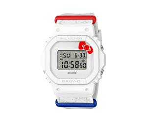 Casio BGD-565KT-7ER - Reloj de bebé para Hello Kitty, cumpleaños Digital, Color Blanco