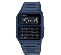 Casio CA-53WF-2B Banco de Datos Calculadora Reloj Azul Marino Retro Digital C...