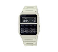 Casio CA53W Vintage Series | Banco de datos | Cronómetro 1/100 SEC | Resistente al agua | Calculadora de 8 dígitos | Tiempo dual | Banda de resina | Caja de resina | Calendario automático | Alarma
