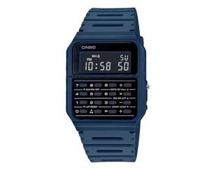 Casio CA53W Vintage Series | Banco de datos | Cronómetro 1/100 SEC | Resistente al agua | Calculadora de 8 dígitos | Tiempo dual | Banda de resina | Caja de resina | Calendario automático | Alarma
