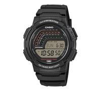 Casio Reloj digital WS-1800-AVEF para hombre, negro, Illuminator, 10 años batería, WR100M