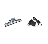 Casio CDP-S110 Black Digital Piano with AD-E95 Power Adapter