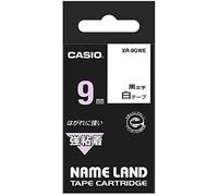 Casio cinta laminada Extra stark klebend XR-9GWE Bandfarbe: blanco Schriftfarbe:negro 9 mm 5.5 m
