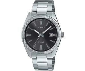Casio Classic Men's Analog Watch MTP-1302D-1A1JF JDM 38.5mm 50m WR Steel Strap Japanese Quartz Movement JDM (Japanese Domestic Market)